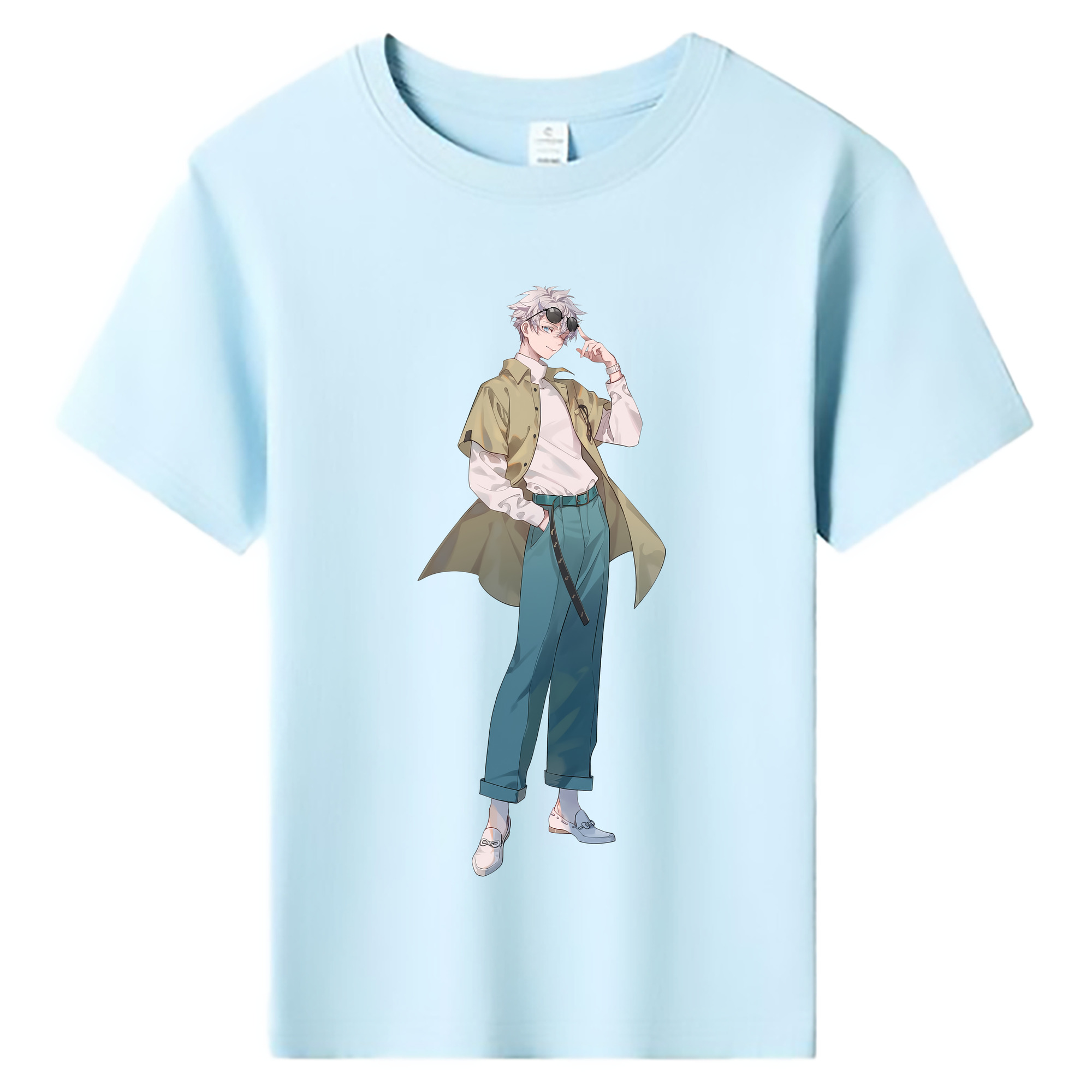 （画像用） 呪術廻戦 Jujutsu Kaisen 綿100％キッズTシャツ（フロントプリント）